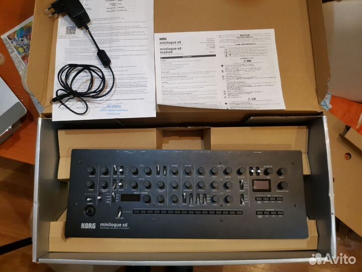 Korg Minilogue XD Module отл сост полный комплект
