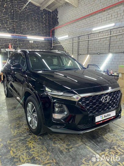 Hyundai Santa Fe 2.2 AT, 2019, 76 000 км