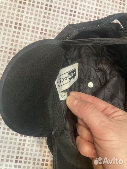 Кепка замшевая