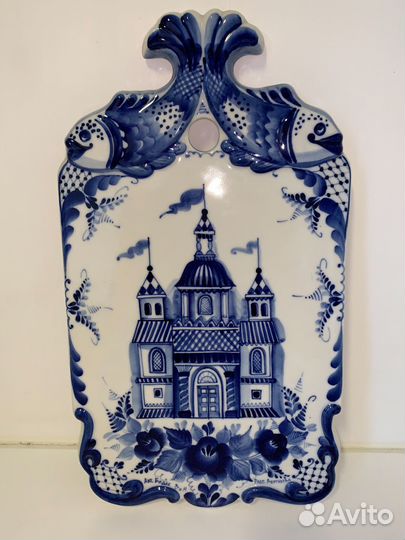 Доска разделочная гжель Дунашова тс