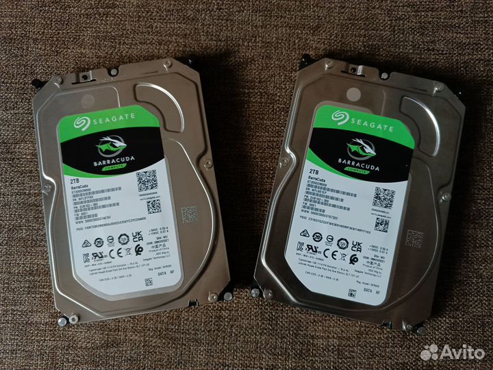 Seagate BarraCuda 2tb ST2000DM008 (новые)