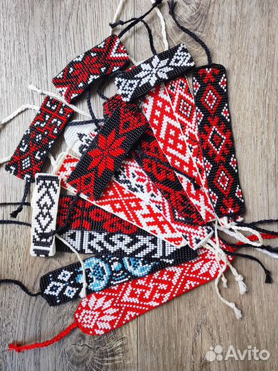 Браслет из бисера. Оберег. Славянский оберег