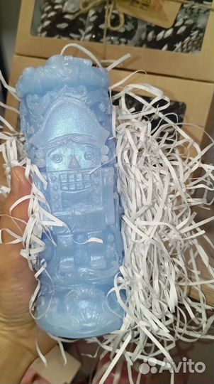 Свечи ручной работы новогодние