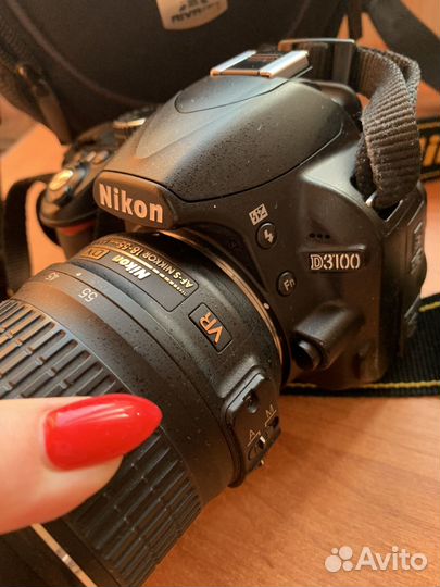 Зеркальный фотоаппарат nikon d3100
