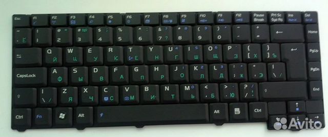 Клавиатура 24 PIN для ноутбуков серии Asus F3