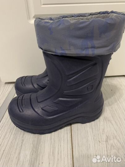 Резиновые сапоги утепленные 30 размер Котофей