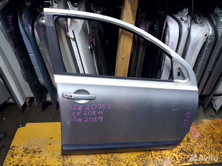 Дверь прав.перед. Nis/ Qashqai/ J10,NJ10/ к.т.№H01