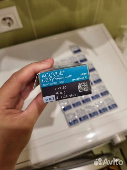 Acuvue Контактные линзы 1-Day Moist