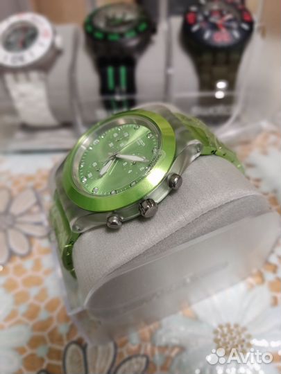 Часы Swatch новые (хронограф)