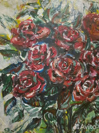 Картина маслом на холсте большая