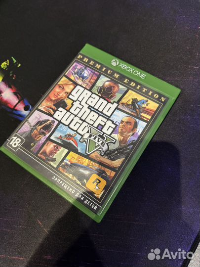Диски на xbox one GTA 5