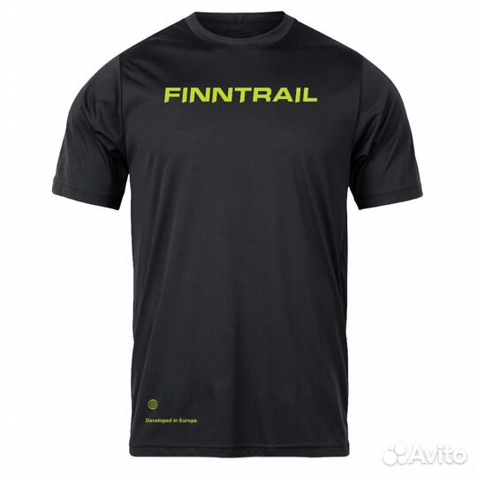 62527 Футболка Finntrail T4 6703 черный