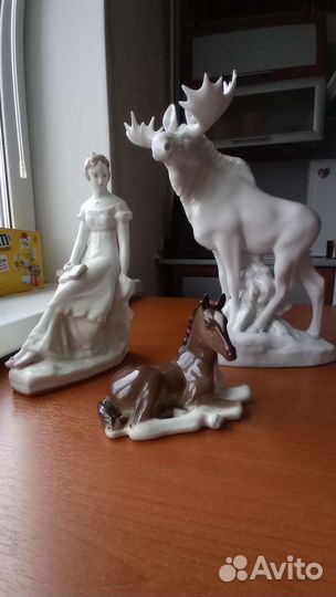 Фарфоровые статуэтки лфз