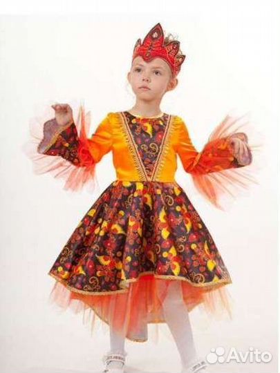 Костюм жар-птица русский народный