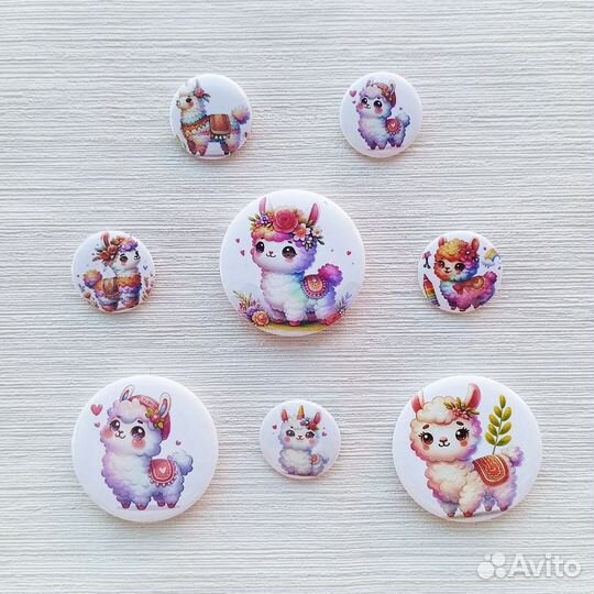 Закатные значки на заказ