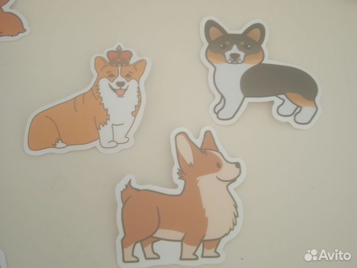Собака стикер