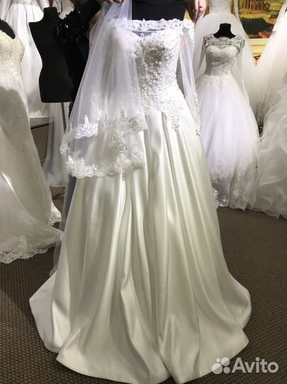 Новое Свадебное платье и фата
