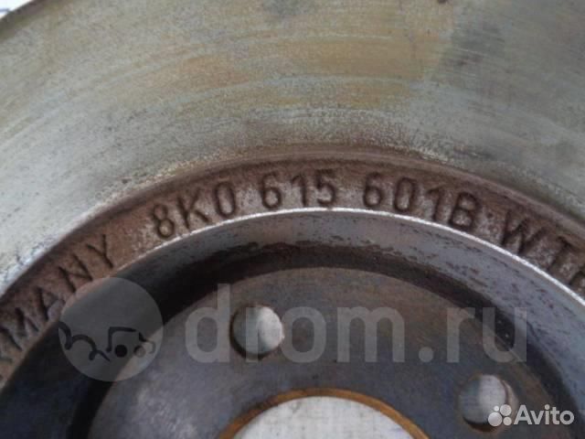 Диск тормозной задний Audi A4 (B8) 2007-2015