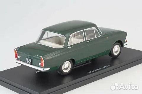 Модель автомобиля москич 408 масштаб 1:24