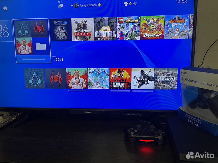 PS4 PRO 1TB +500игр