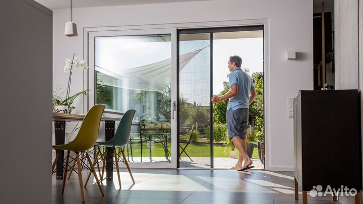 Москитная сетка плиссе гармошка