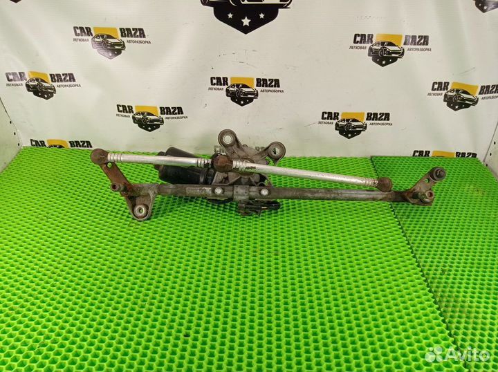 Трапеция стеклоочистителей с моторчиком передняя