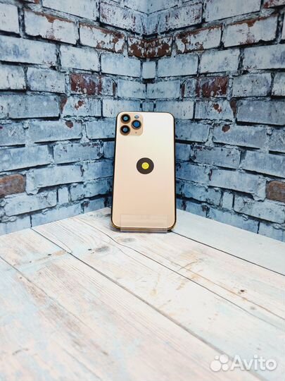Корпус iPhone 11 Pro, цвет золотой, ориг