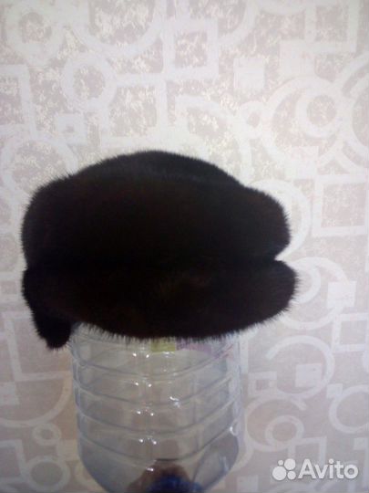 Норковая шапка женская