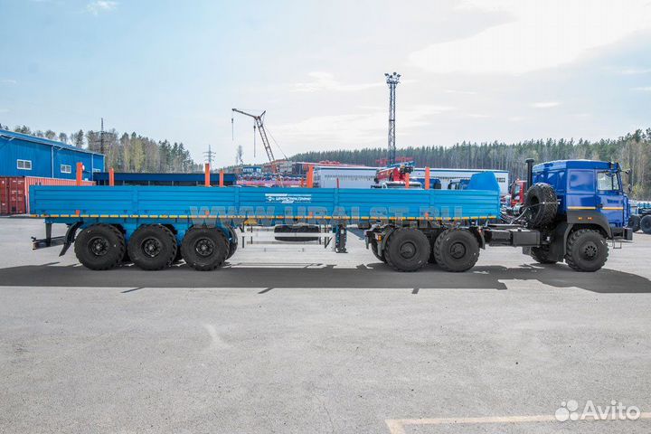 Полуприцеп бортовой УралСпецТранс ППБ 30Б-31-12К УСТ 9465, 2023