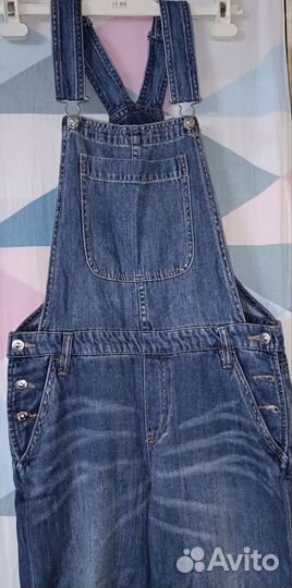 Джинсовый комбинезон женский 44 46