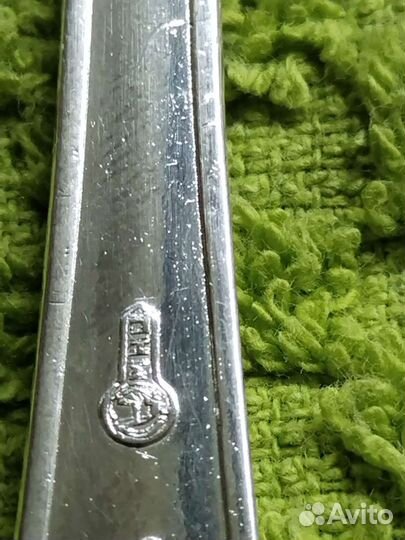 Ложка посеребренная,мельхиоровая