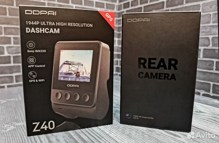 Видеорегистратор DDpai Z40 Gps, Wi-fi, новый