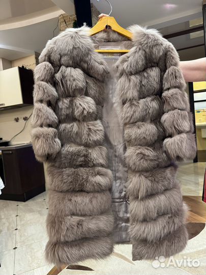 Шуба песец трансформер
