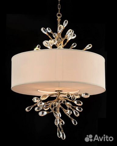 Люстра john-richard budding crystal 6 pendant