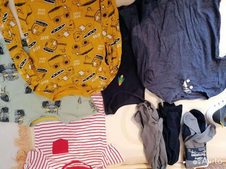 Вещи пакетом на мальчика 110-116