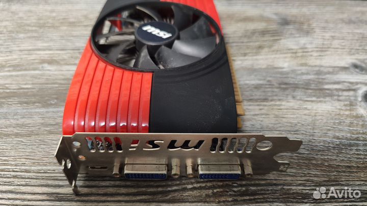 Видеокарта MSI nvidia gtx 550 ti