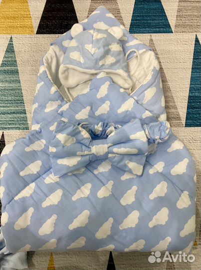 Конверт на выписку одеяло