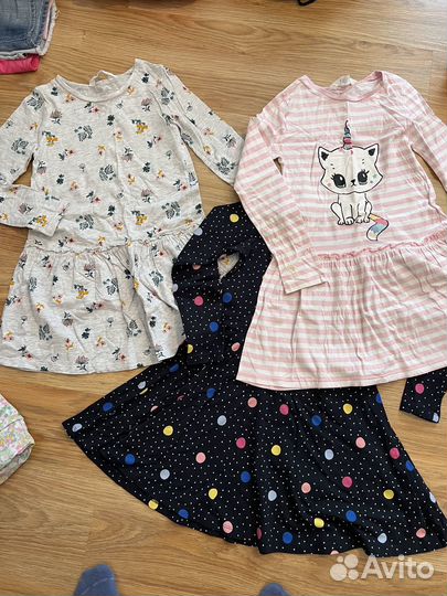 Платья для девочки 122 128 пакетом H&M
