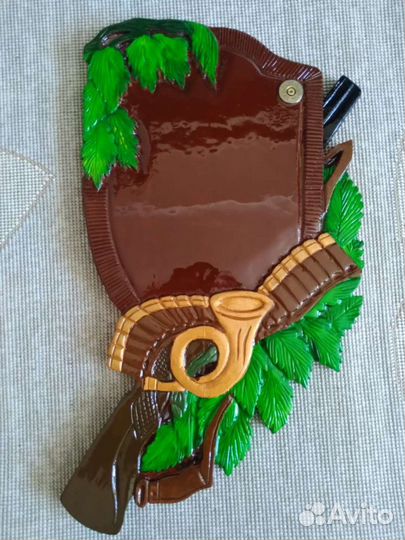 Резьба по дереву. Охотничьи медальоны