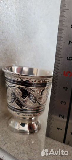 Стопка серебро