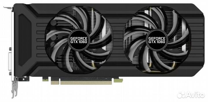 Видеокарта Palit GeForce GTX 1060 dual 6 GB