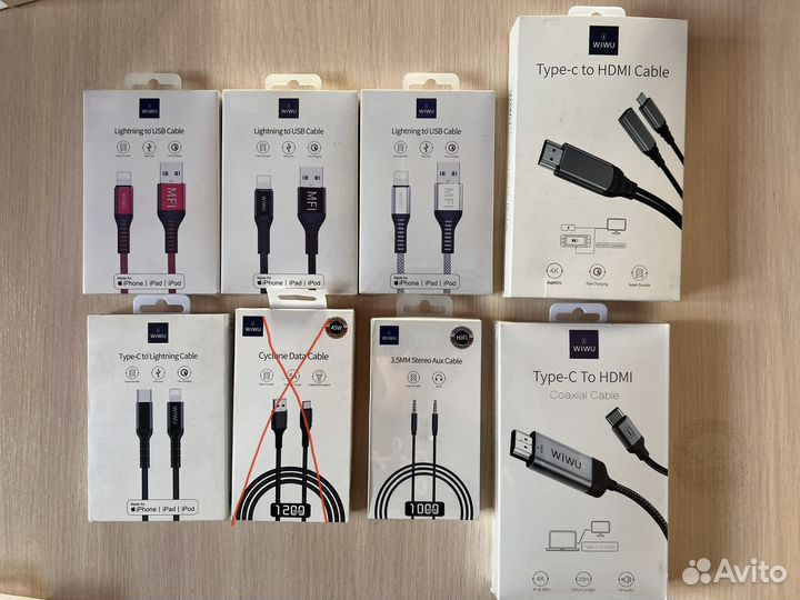 Переходники для iPhone MacBook адаптер, наушники