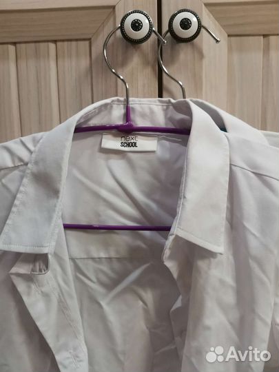 Next 2 рубашки для девочки в школу