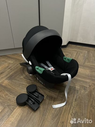 Автолюлька cybex aton b2 с адаптерами
