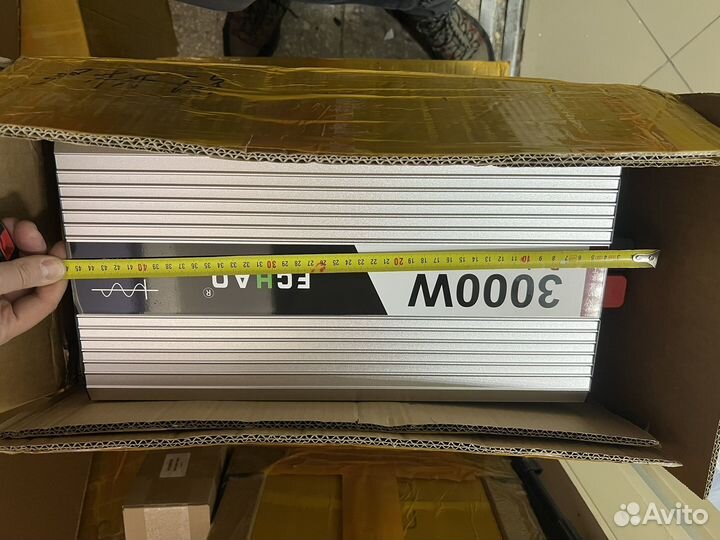 Промышленный инвертор чистый синус 12/220 6000w