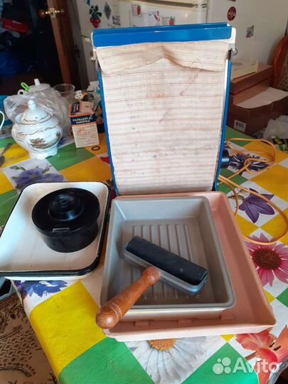 Фотоглянцеватель,бочёк для проявки плёнки,ванночки