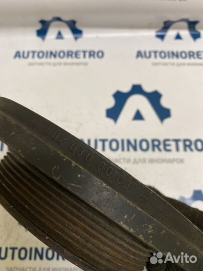 Шкив коленвала Mercedes W124 602mot A6020300003