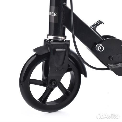 Самокат PU/ 145 мм, abec 7, ручной тормоз