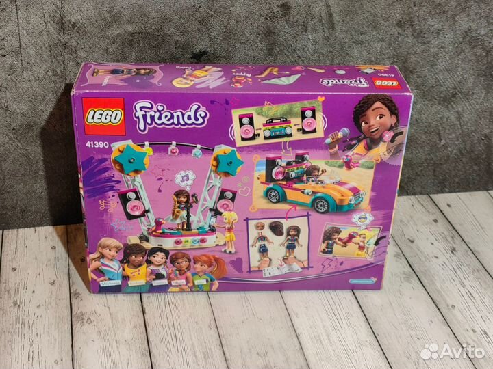 Конструктор Лего Френдс 41390 Машина со сценой