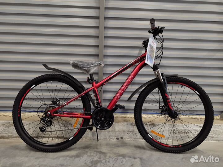 Велосипед горный 26 Aist quest disk 13р красный
